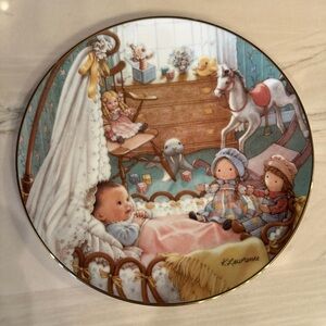 First Friends by Kathy Lawrence Vintage Collectors Plate 559